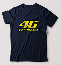 Load image into Gallery viewer, Valentino Rossi(VR 46) T-Shirt for Men-S(38 Inches)-Navy Blue-Ektarfa.online
