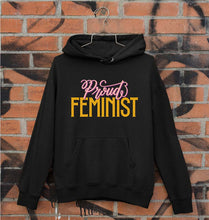 Load image into Gallery viewer, Feminist Unisex Hoodie for Men/Women-S(40 Inches)-Black-Ektarfa.online
