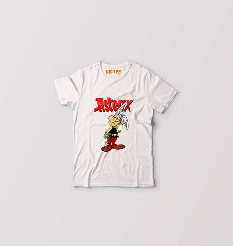 Asterix Kids T-Shirt for Boy/Girl-White-Ektarfa.online