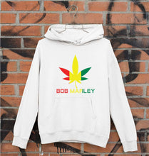 Load image into Gallery viewer, Bob Marley Weed Unisex Hoodie for Men/Women-S(40 Inches)-White-Ektarfa.online
