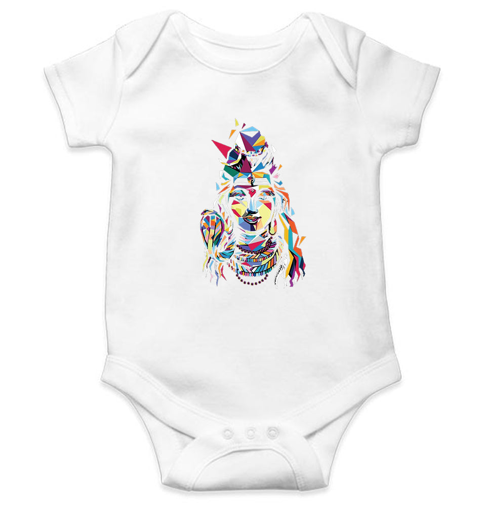 Shiv Kids Romper For Baby Boy/Girl-0-5 Months(18 Inches)-White-Ektarfa.online