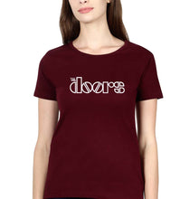 Load image into Gallery viewer, The Doors T-Shirt for Women-Maroon-Ektarfa.online
