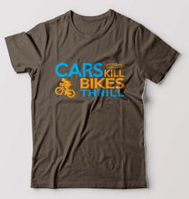 Load image into Gallery viewer, Cycling T-Shirt for Men-Olive Green-Ektarfa.online
