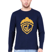 Load image into Gallery viewer, Battlegrounds Mobile India (BGMI) Godlike Esport Full Sleeves T-Shirt for Men-Navy blue-Ektarfa.online
