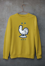 Load image into Gallery viewer, France Football Unisex Sweatshirt for Men/Women-Mustard Yellow-Ektarfa.online
