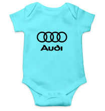 Load image into Gallery viewer, Audi Kids Romper For Baby Boy/Girl-0-5 Months(18 Inches)-Sky Blue-Ektarfa.online
