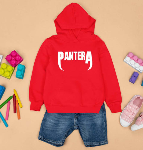 Pantera Kids Hoodie for Boy/Girl-RED-Ektarfa.online