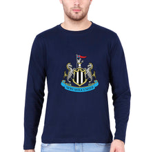 Load image into Gallery viewer, Newcastle Full Sleeves T-Shirt for Men-Navy Blue-Ektarfa.online
