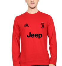 Load image into Gallery viewer, Juventus F.C. 2021-22 Full Sleeves T-Shirt for Men-Red-Ektarfa.online
