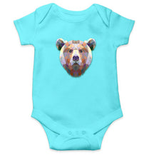 Load image into Gallery viewer, TRIANGLE_BEAR Kids Romper For Baby Boy/Girl-0-5 Months(18 Inches)-Sky Blue-Ektarfa.online
