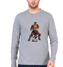 Load image into Gallery viewer, Muhammad Ali Full Sleeves T-Shirt for Men-Grey Melange-Ektarfa.online
