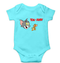 Load image into Gallery viewer, Tom and Jerry Kids Romper For Baby Boy/Girl-0-5 Months(18 Inches)-Sky Blue-Ektarfa.online
