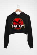 Load image into Gallery viewer, Gym Rat Crop HOODIE FOR WOMEN
