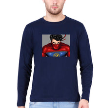 Load image into Gallery viewer, Minnal Murali Full Sleeves T-Shirt for Men-Navy Blue-Ektarfa.online
