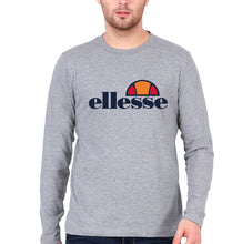 Load image into Gallery viewer, Ellesse Full Sleeves T-Shirt for Men-Grey Melange-Ektarfa.online
