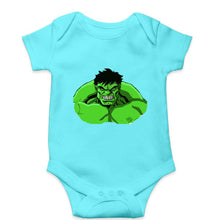 Load image into Gallery viewer, Hulk Superhero Kids Romper For Baby Boy/Girl-0-5 Months(18 Inches)-Sky Blue-Ektarfa.online
