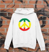 Load image into Gallery viewer, Bob Marley Peace Unisex Hoodie for Men/Women-S(40 Inches)-White-Ektarfa.online
