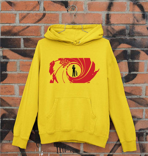 James Bond 007 Unisex Hoodie for Men/Women-Mustard Yellow-Ektarfa.online