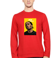Load image into Gallery viewer, Asap Rocky Full Sleeves T-Shirt for Men-Red-Ektarfa.online
