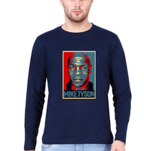 Load image into Gallery viewer, Mike Tyson Full Sleeves T-Shirt for Men-Navy Blue-Ektarfa.online
