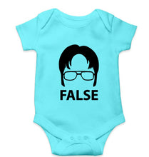 Load image into Gallery viewer, Dwight Schrute Kids Romper For Baby Boy/Girl-0-5 Months(18 Inches)-Skyblue-Ektarfa.online
