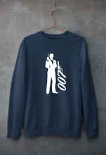 Load image into Gallery viewer, James Bond (007) Unisex Sweatshirt for Men/Women-Navy Blue-Ektarfa.online
