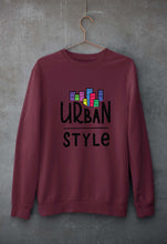 Load image into Gallery viewer, Urban Style Unisex Sweatshirt for Men/Women-Maroon-Ektarfa.online
