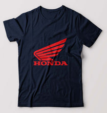 Load image into Gallery viewer, Honda T-Shirt for Men-S(38 Inches)-Navy Blue-Ektarfa.online
