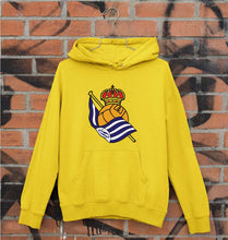Load image into Gallery viewer, Real-Sociedad Unisex Hoodie for Men/Women-Mustard Yellow-Ektarfa.online
