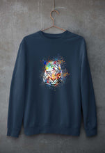 Load image into Gallery viewer, Tiger Unisex Sweatshirt for Men/Women-Navy Blue-Ektarfa.online
