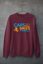 Load image into Gallery viewer, Cycling Unisex Sweatshirt for Men/Women-Maroon-Ektarfa.online
