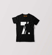 Load image into Gallery viewer, Cristiano Ronaldo CR7 T-Shirt for Boy/Girl-Black-Ektarfa.online
