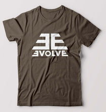 Load image into Gallery viewer, Evolve T-Shirt for Men-Olive Green-Ektarfa.online
