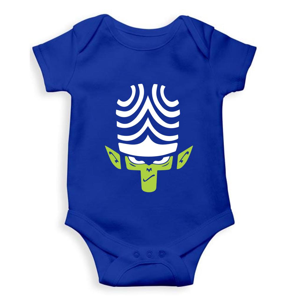 Mojo Jojo Kids Romper For Baby Boy/Girl-0-5 Months(18 Inches)-Royal Blue-Ektarfa.online