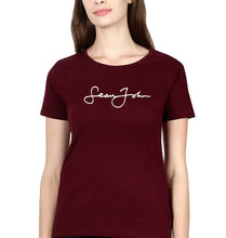 Load image into Gallery viewer, Sean John T-Shirt for Women-Maroon-Ektarfa.online

