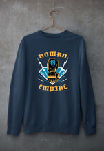 Load image into Gallery viewer, Roman Reigns WWE Unisex Sweatshirt for Men/Women-S(40 Inches)-Navy Blue-Ektarfa.online
