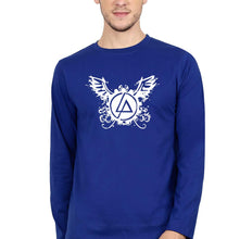 Load image into Gallery viewer, Linkin Park Full Sleeves T-Shirt for Men-S(38 Inches)-Royal Blue-Ektarfa.online
