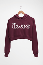Load image into Gallery viewer, The Doors Crop HOODIE FOR WOMEN-Maroon-Ektarfa.online
