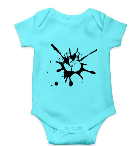 Bowling Kids Romper For Baby Boy/Girl-Skyblue-Ektarfa.online