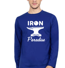 Load image into Gallery viewer, Iron Paradise Full Sleeves T-Shirt for Men-Royal Blue-Ektarfa.online
