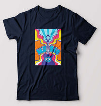 Load image into Gallery viewer, Psychedelic T-Shirt for Men-Navy Blue-Ektarfa.online
