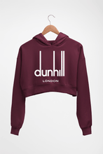Load image into Gallery viewer, Dunhill Crop HOODIE FOR WOMEN-Maroon-Ektarfa.online
