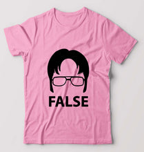 Load image into Gallery viewer, Dwight Schrute T-Shirt for Men-Light Baby Pink-Ektarfa.online
