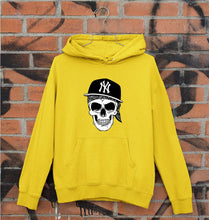 Load image into Gallery viewer, Hip Hop Skull NY Unisex Hoodie for Men/Women-Mustard Yellow-Ektarfa.online
