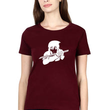 Load image into Gallery viewer, Sasuke Uchiha T-Shirt for Women-XS(32 Inches)-Maroon-Ektarfa.online
