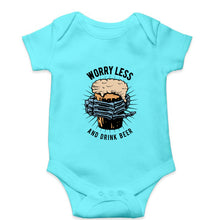 Load image into Gallery viewer, Beer Kids Romper For Baby Boy/Girl-0-5 Months(18 Inches)-Sky Blue-Ektarfa.online
