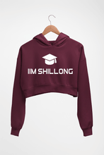 Load image into Gallery viewer, IIM Shillong Crop HOODIE FOR WOMEN
