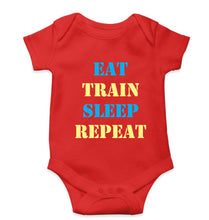 Load image into Gallery viewer, Gym Kids Romper For Baby Boy/Girl-0-5 Months(18 Inches)-Red-Ektarfa.online
