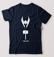 Load image into Gallery viewer, Thor Superhero T-Shirt for Men-Navy Blue-Ektarfa.online
