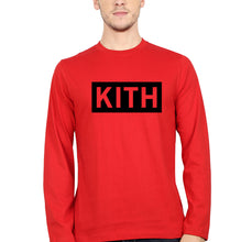 Load image into Gallery viewer, Kith Full Sleeves T-Shirt for Men-Red-Ektarfa.online
